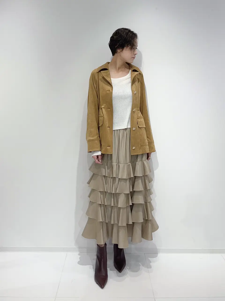 GRACE CONTINENTAL 亀田 未希 コーディネート画像