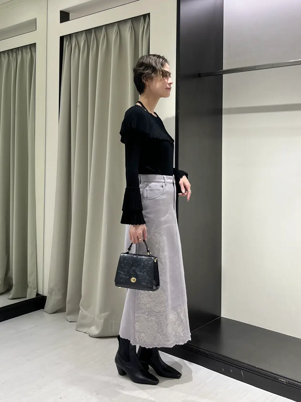 GRACE CONTINENTAL 亀田 未希 コーディネート画像