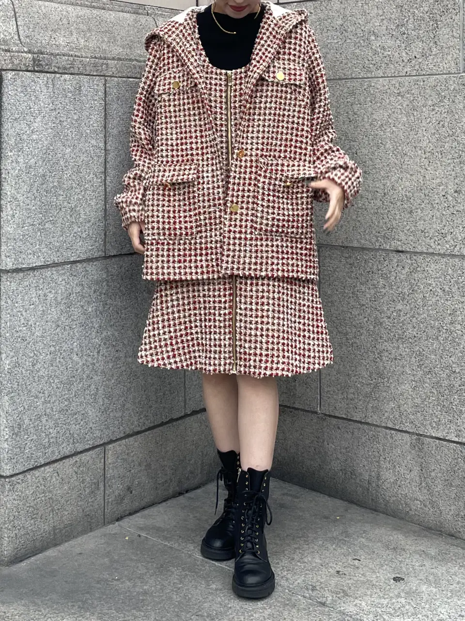 GRACE CONTINENTAL yoshi コーディネート画像