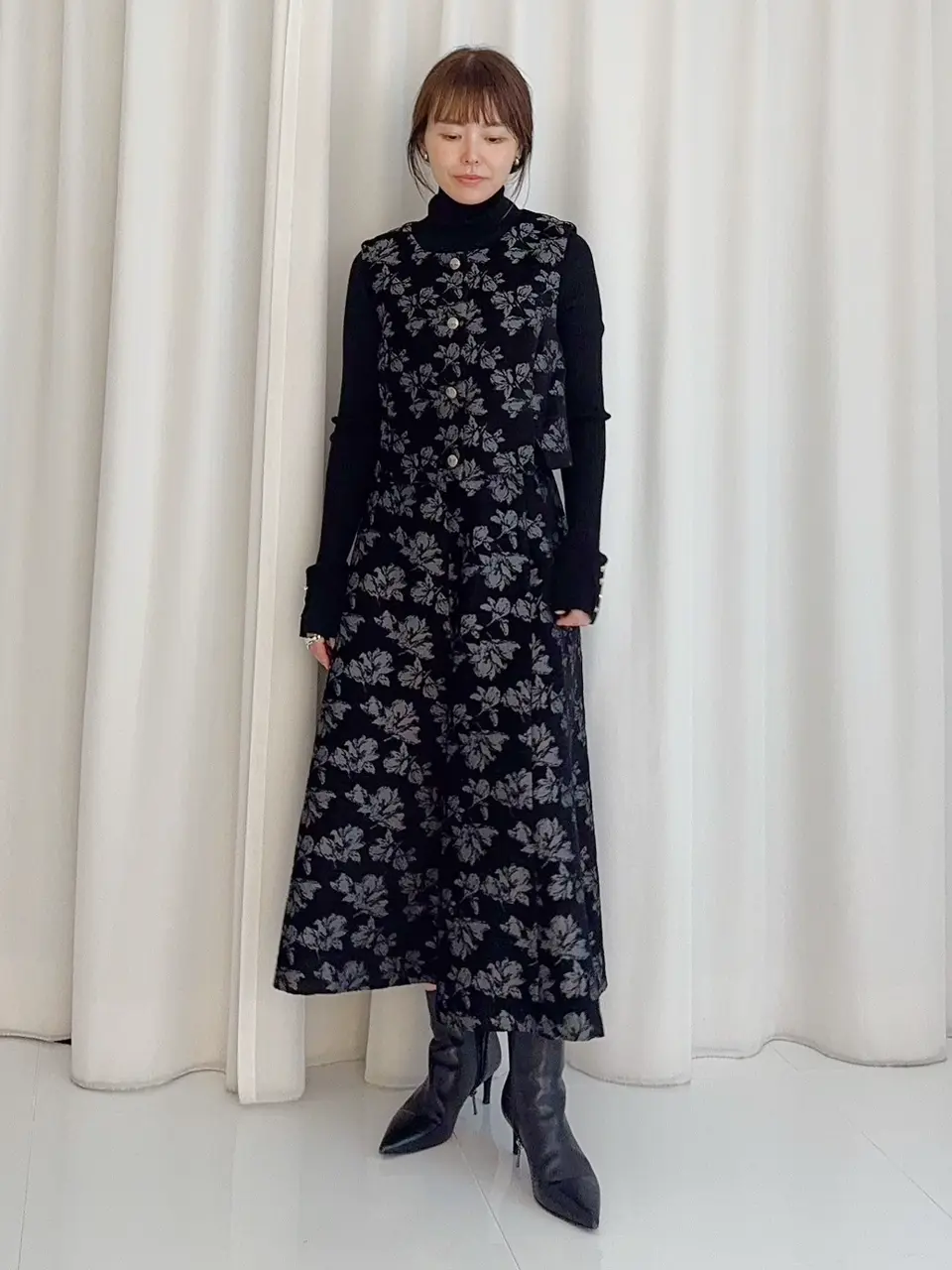 GRACE CONTINENTAL 古川温子 コーディネート画像