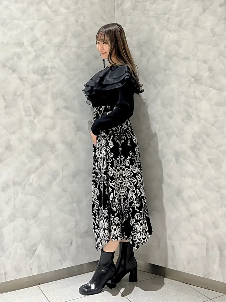 GRACE CONTINENTAL 根本　紗良 コーディネート画像