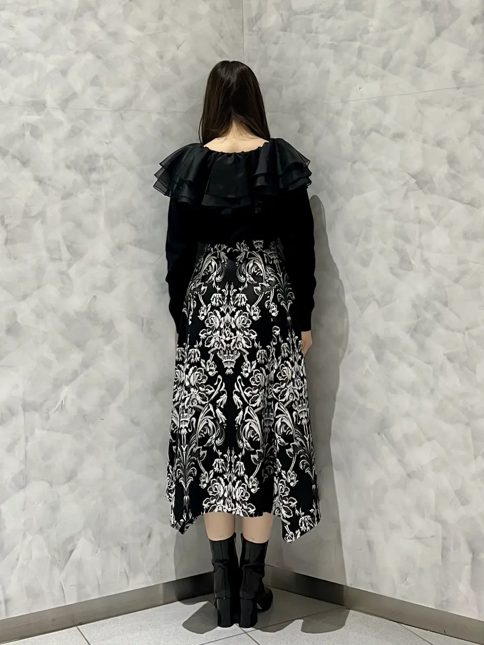 GRACE CONTINENTAL 根本　紗良 コーディネート画像