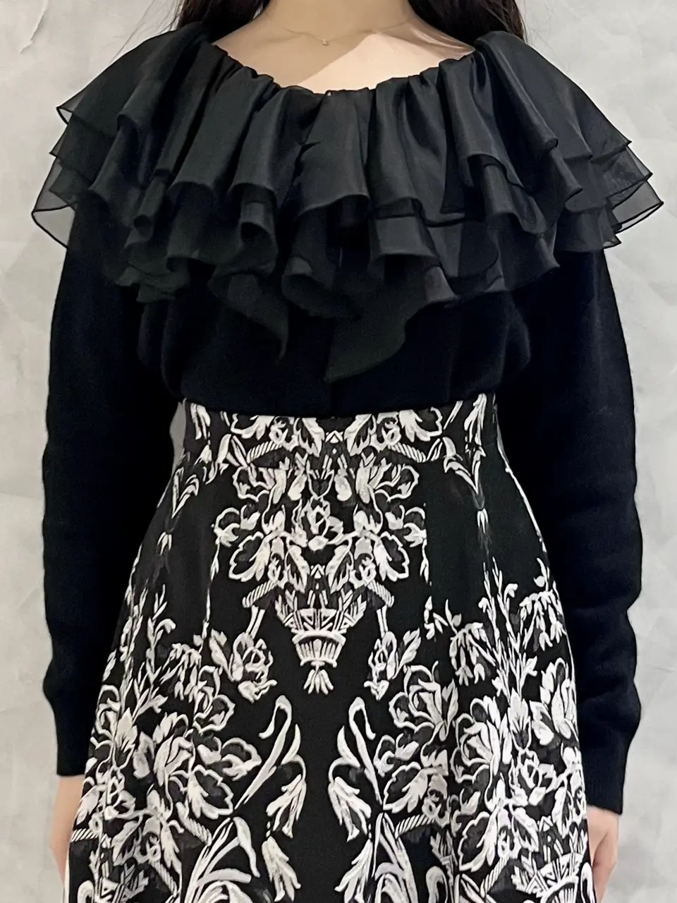 GRACE CONTINENTAL 根本　紗良 コーディネート画像