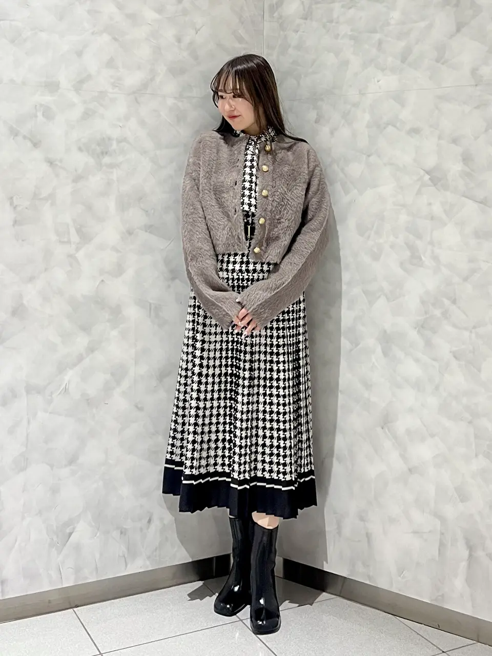 GRACE CONTINENTAL 根本　紗良 コーディネート画像