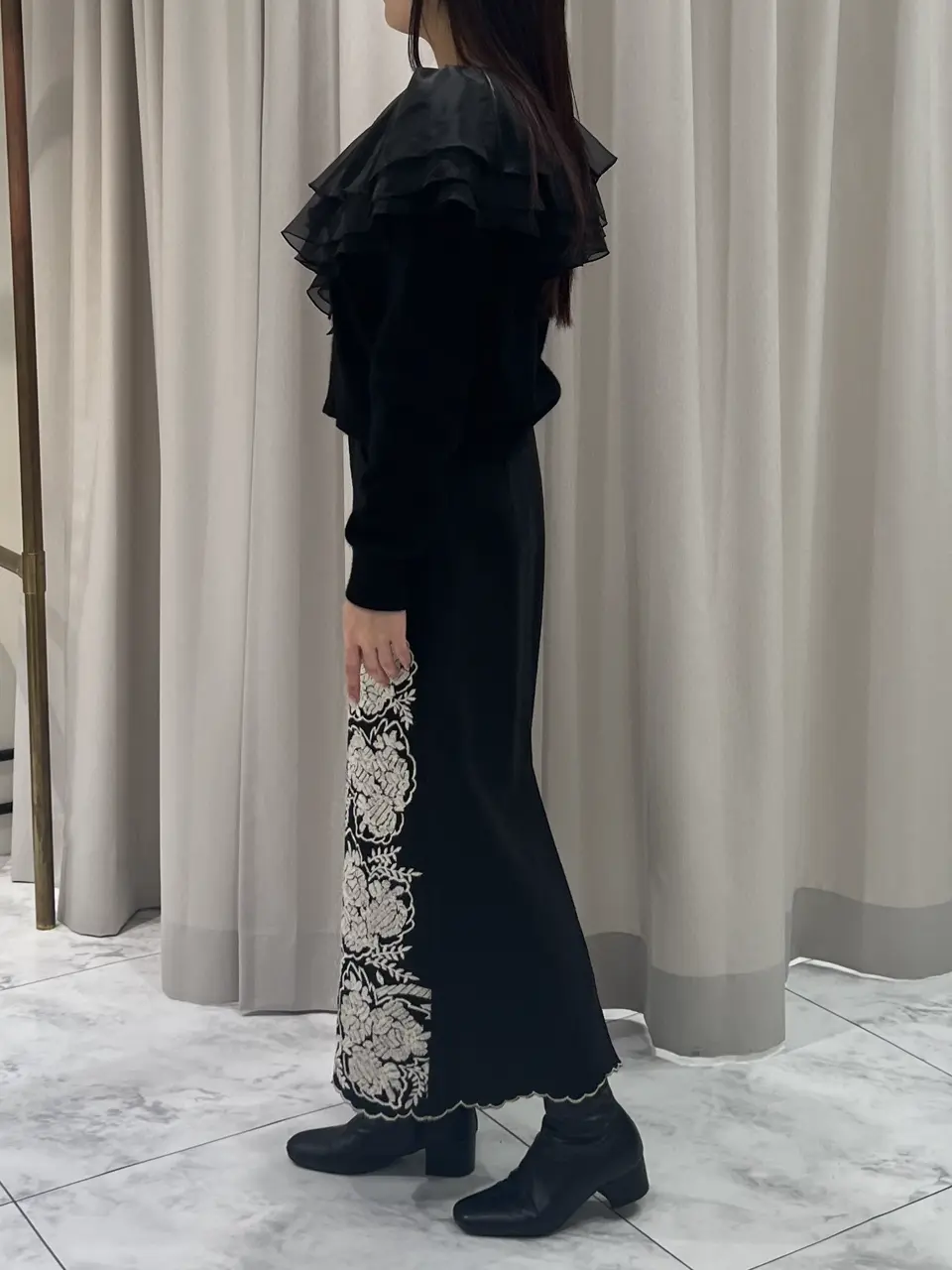 GRACE CONTINENTAL 赤坂 梨来 コーディネート画像