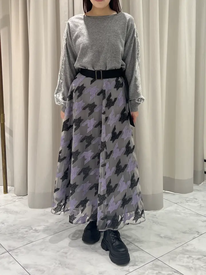 GRACE CONTINENTAL 赤坂 梨来 コーディネート画像