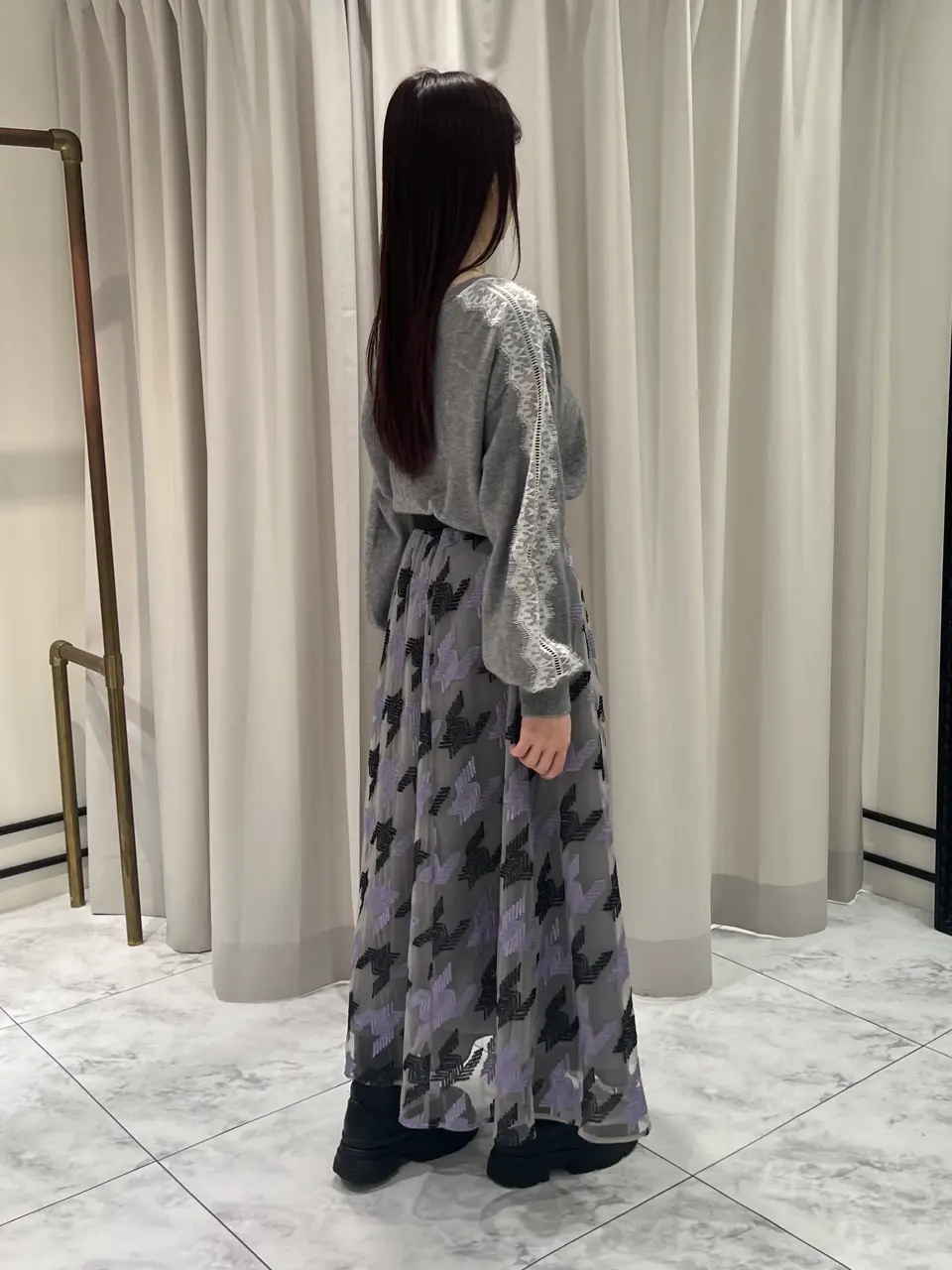 GRACE CONTINENTAL 赤坂 梨来 コーディネート画像