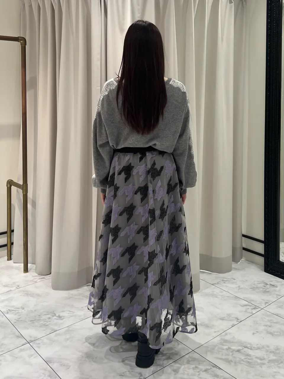 GRACE CONTINENTAL 赤坂 梨来 コーディネート画像