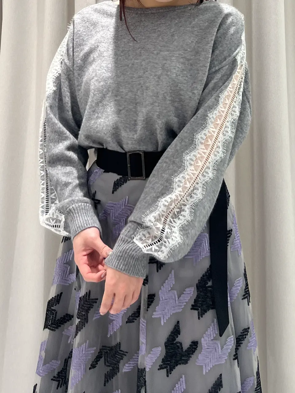 GRACE CONTINENTAL 赤坂 梨来 コーディネート画像