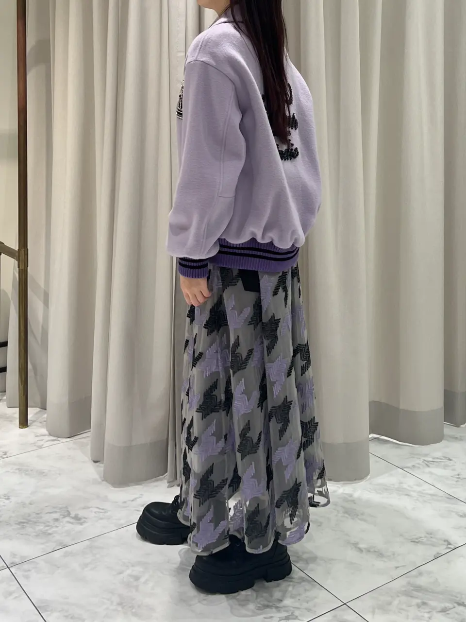 GRACE CONTINENTAL 赤坂 梨来 コーディネート画像