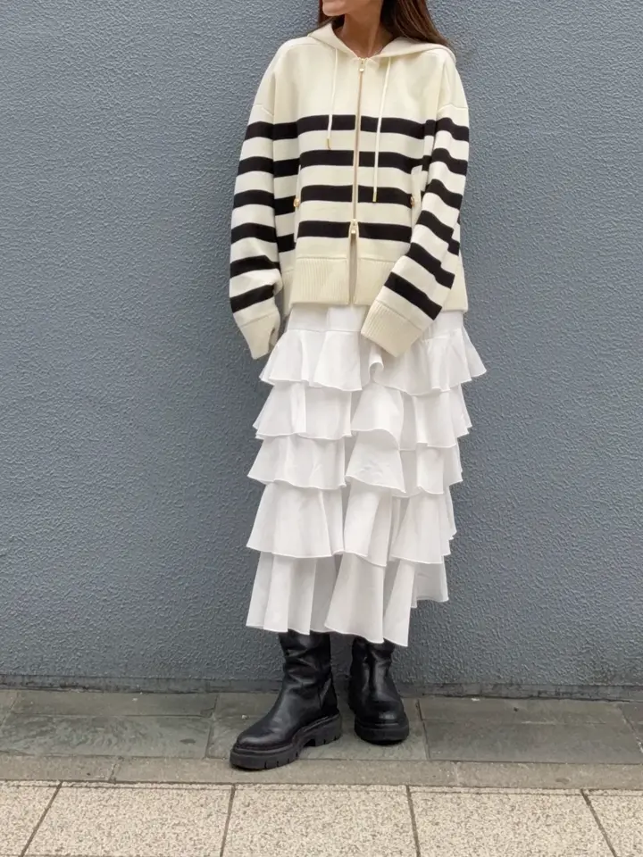 GRACE CONTINENTAL yukimi yonee コーディネート画像