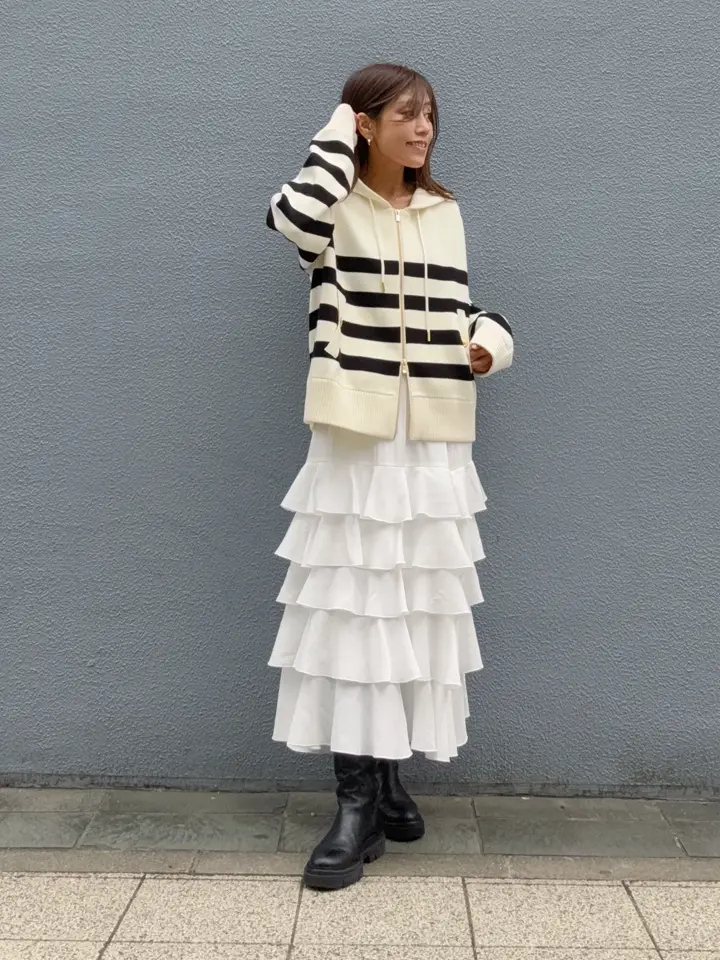 GRACE CONTINENTAL yukimi yonee コーディネート画像