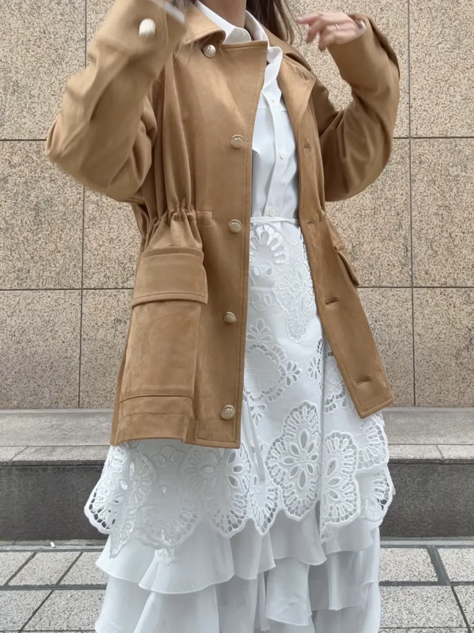 GRACE CONTINENTAL yukimi yonee コーディネート画像