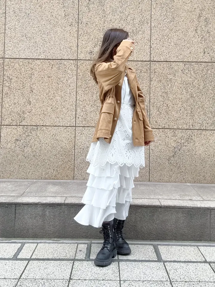 GRACE CONTINENTAL yukimi yonee コーディネート画像