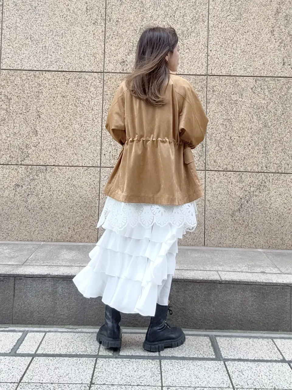 GRACE CONTINENTAL yukimi yonee コーディネート画像