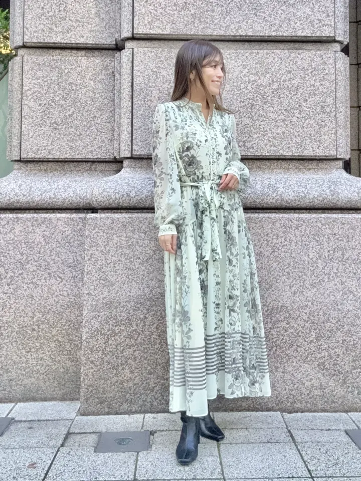 GRACE CONTINENTAL yukimi yonee コーディネート画像