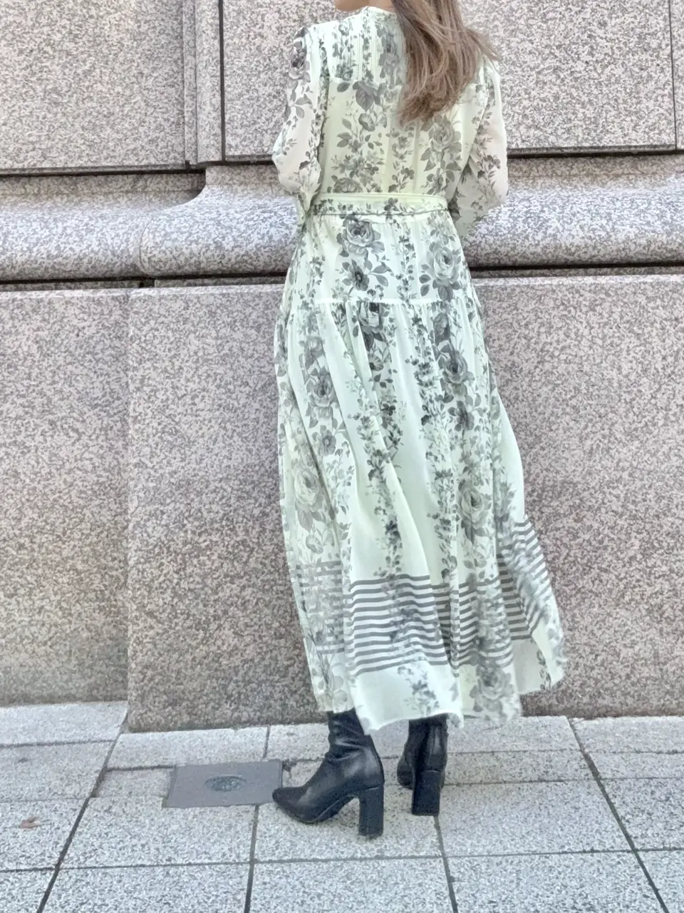 GRACE CONTINENTAL yukimi yonee コーディネート画像