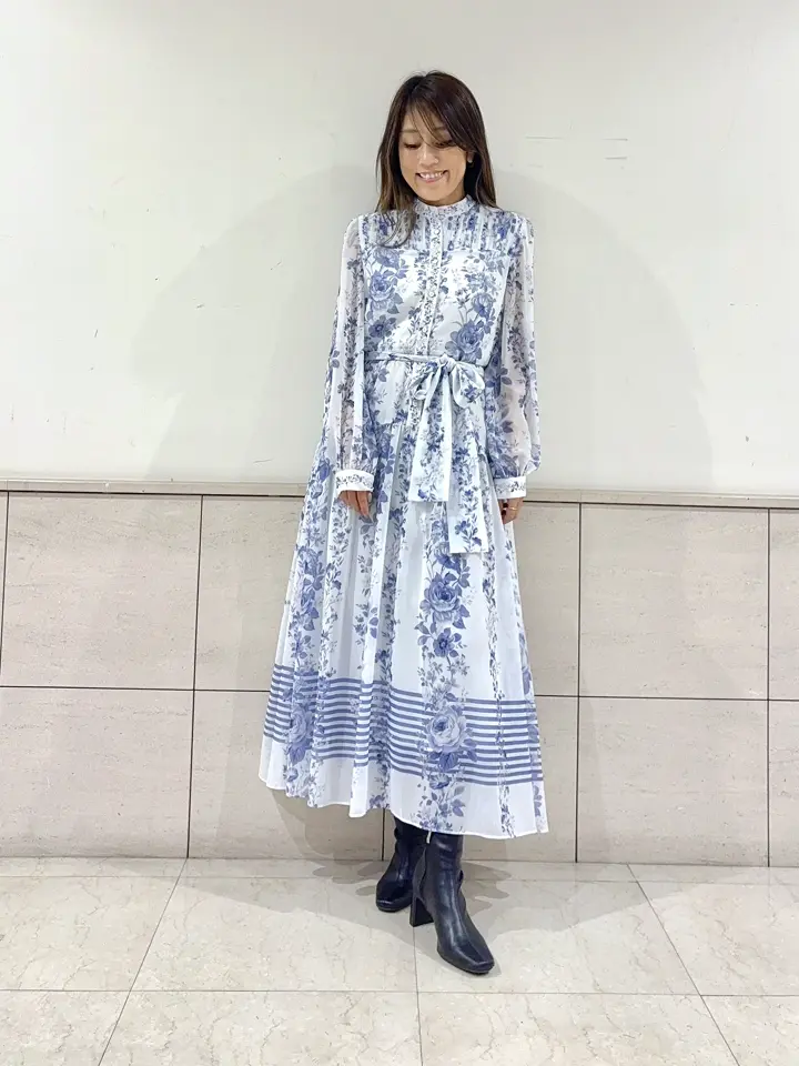 GRACE CONTINENTAL yukimi yonee コーディネート画像