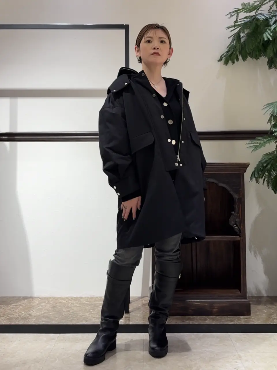 GRACE CONTINENTAL N.YURI コーディネート画像