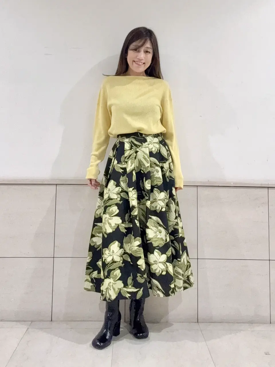 GRACE CONTINENTAL yukimi yonee コーディネート画像