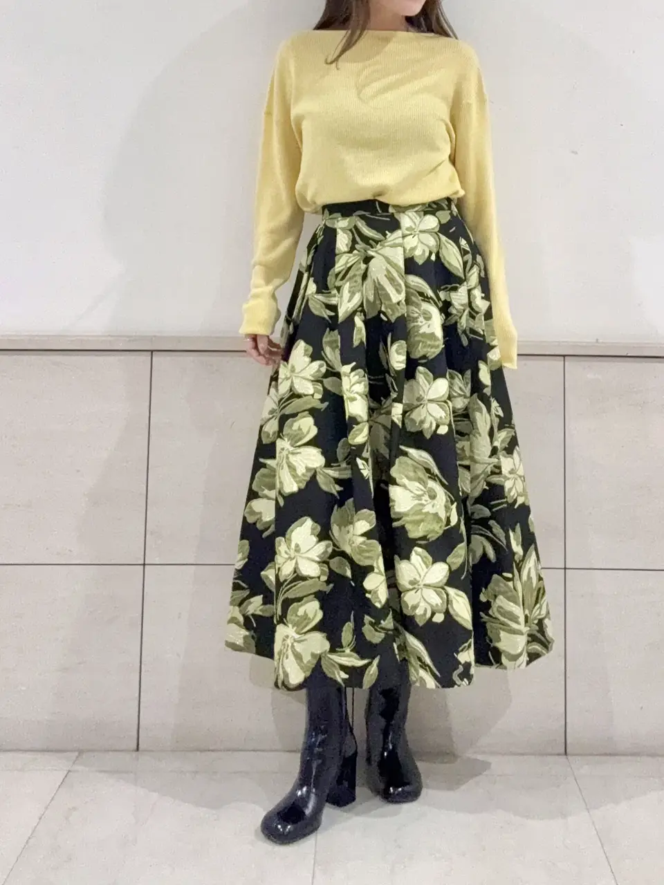 GRACE CONTINENTAL yukimi yonee コーディネート画像