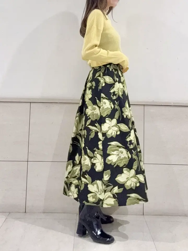 GRACE CONTINENTAL yukimi yonee コーディネート画像