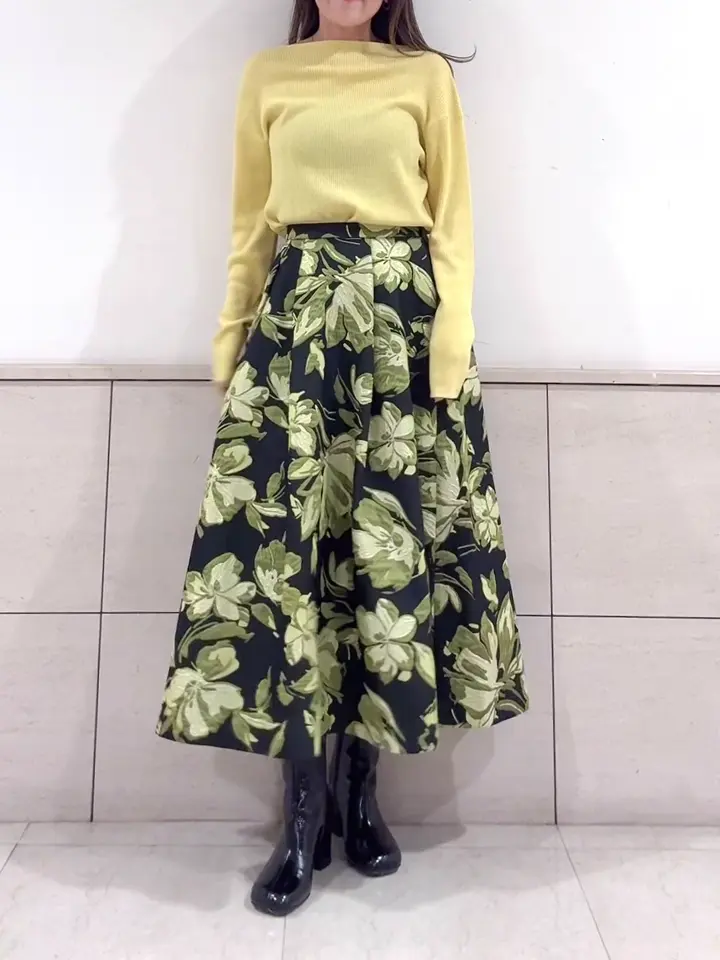 GRACE CONTINENTAL yukimi yonee コーディネート画像