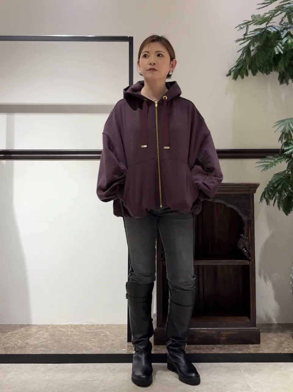 GRACE CONTINENTAL N.YURI コーディネート画像