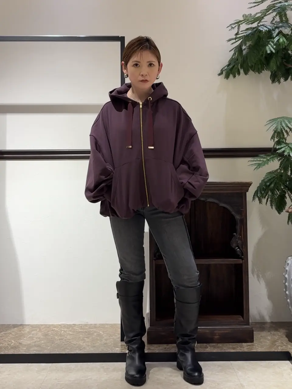 GRACE CONTINENTAL N.YURI コーディネート画像