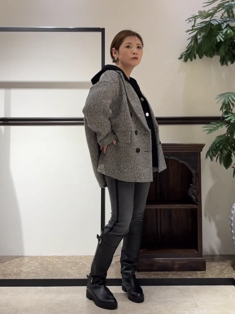 GRACE CONTINENTAL N.YURI コーディネート画像