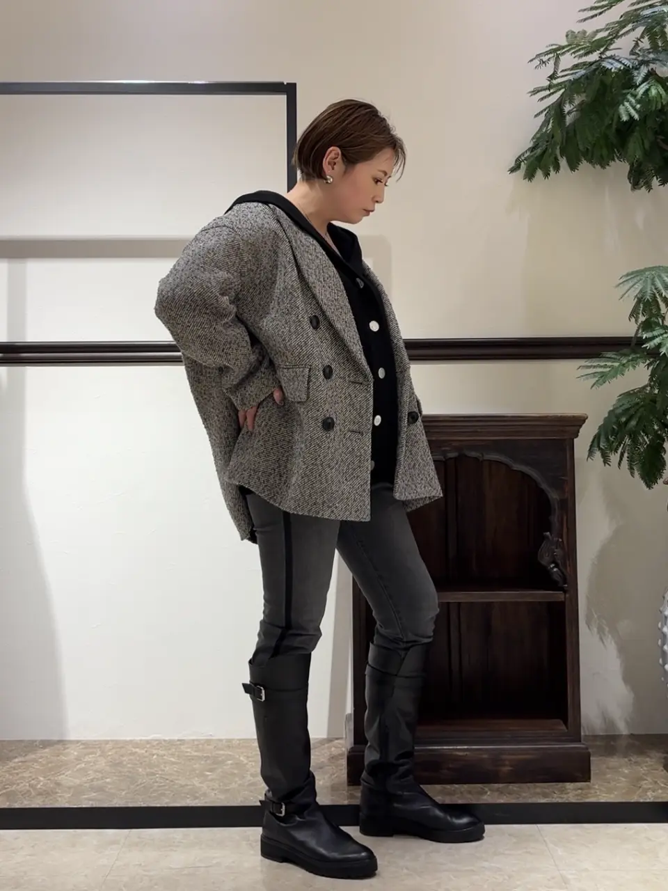 GRACE CONTINENTAL N.YURI コーディネート画像