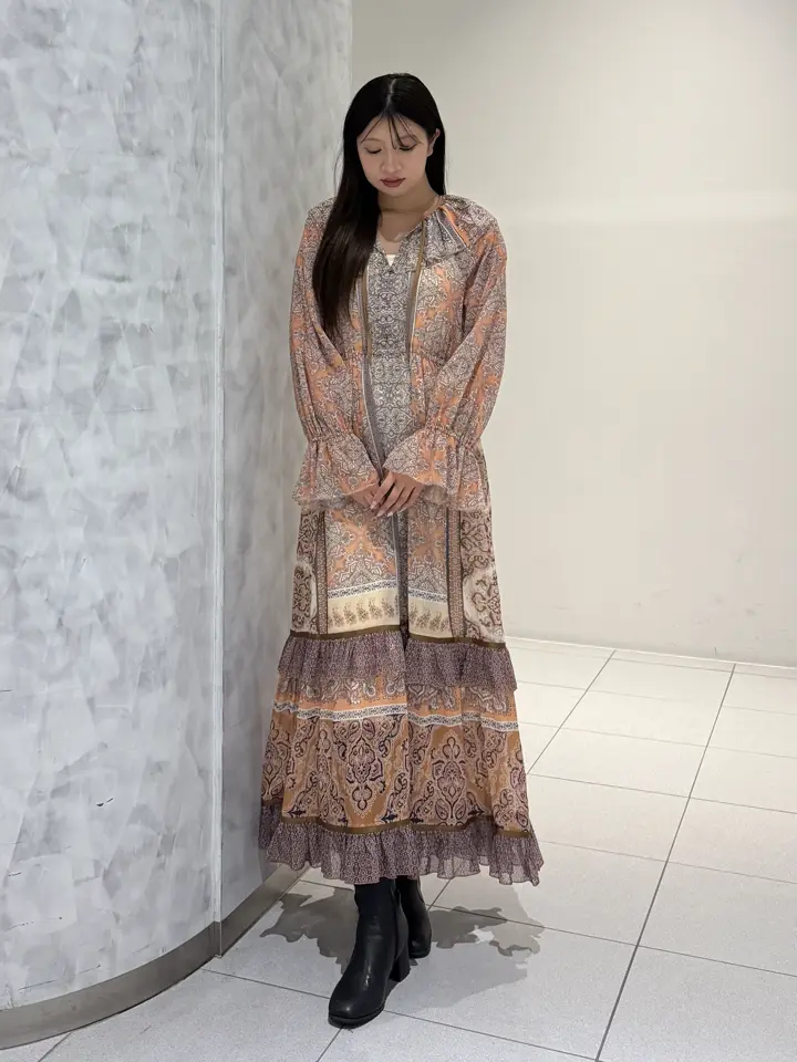 GRACE CONTINENTAL 桃子 コーディネート画像