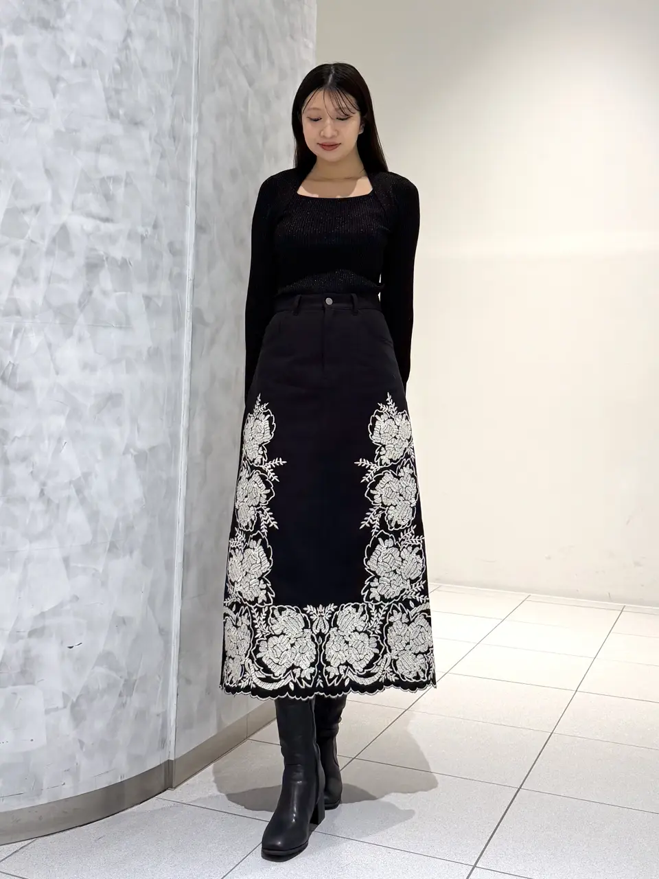 GRACE CONTINENTAL 桃子 コーディネート画像