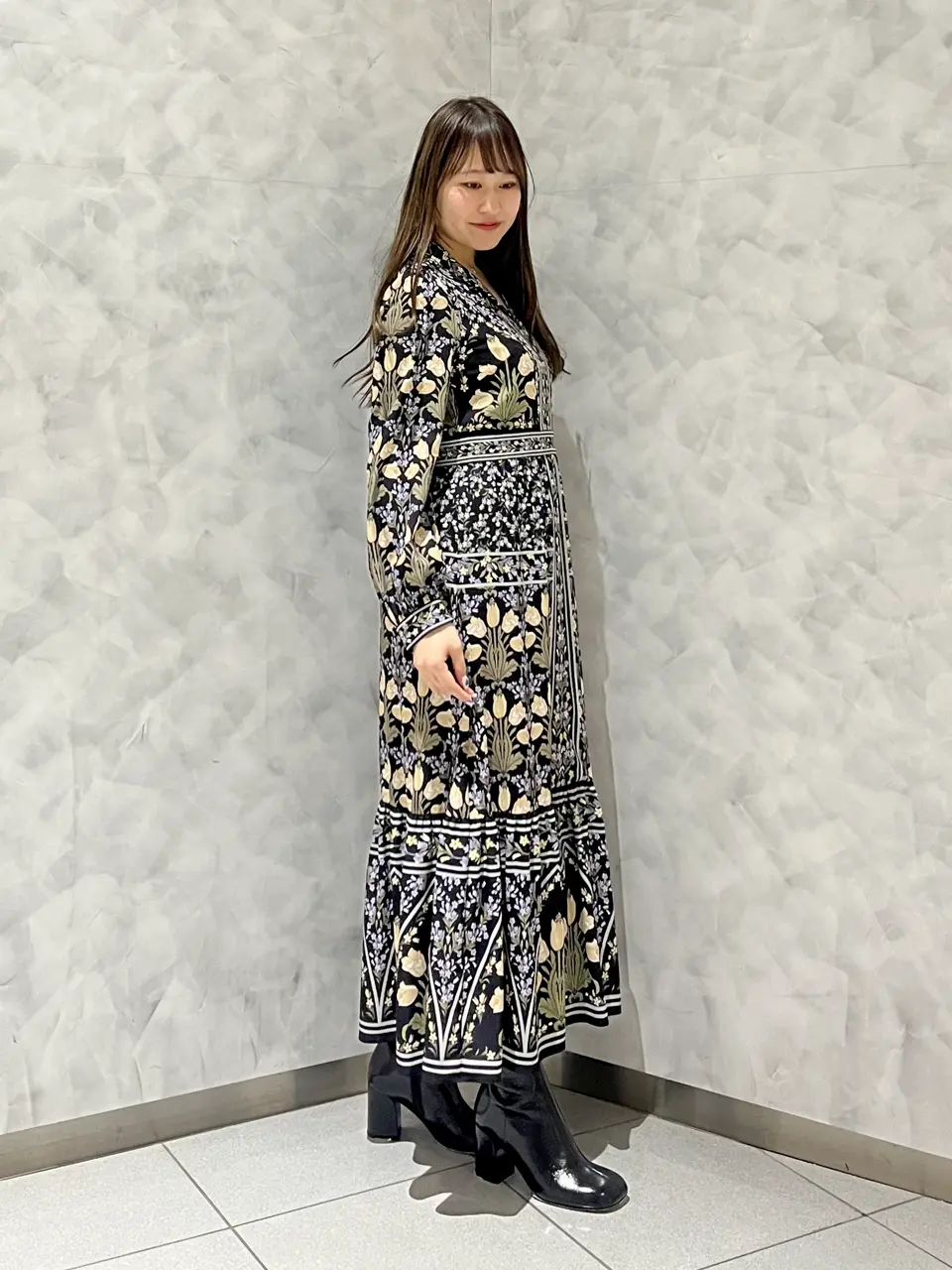 GRACE CONTINENTAL 根本　紗良 コーディネート画像