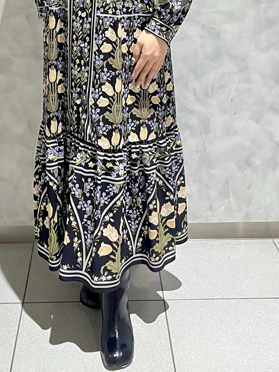 GRACE CONTINENTAL 根本　紗良 コーディネート画像