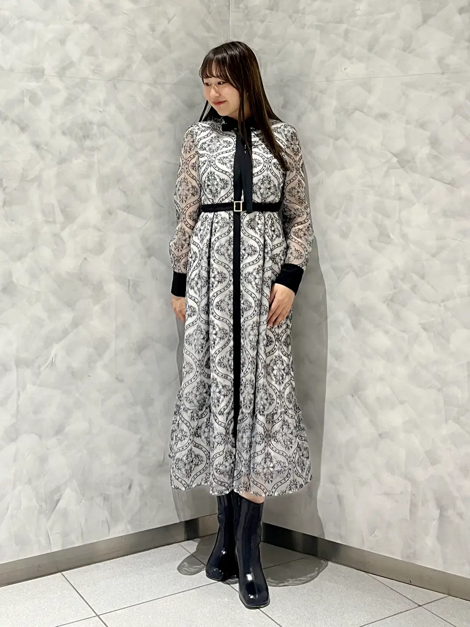 GRACE CONTINENTAL 根本　紗良 コーディネート画像