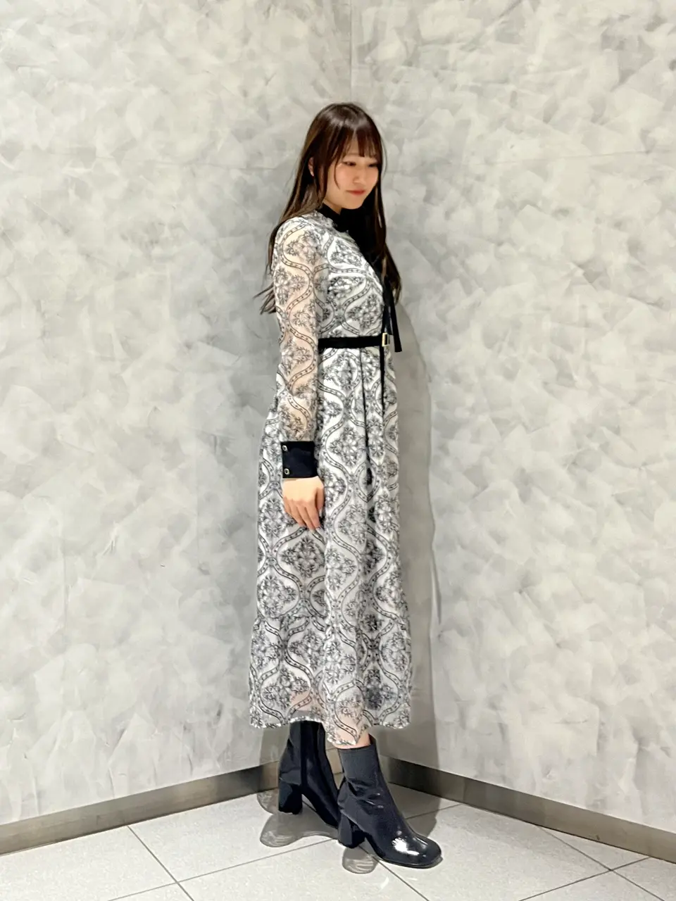 GRACE CONTINENTAL 根本　紗良 コーディネート画像