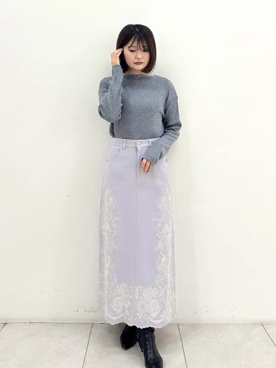 GRACE CONTINENTAL MORITA AI コーディネート画像