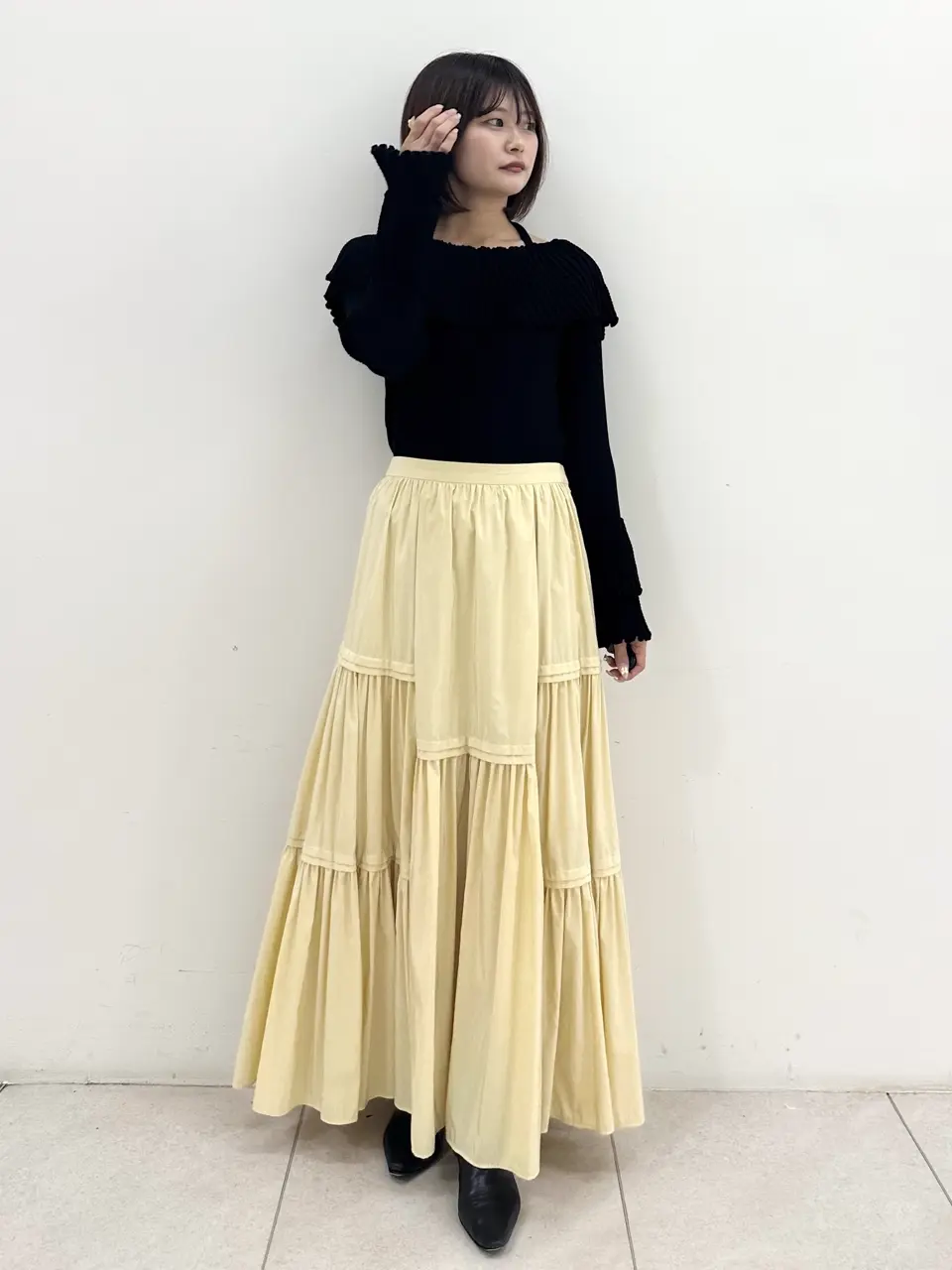 GRACE CONTINENTAL MORITA AI コーディネート画像