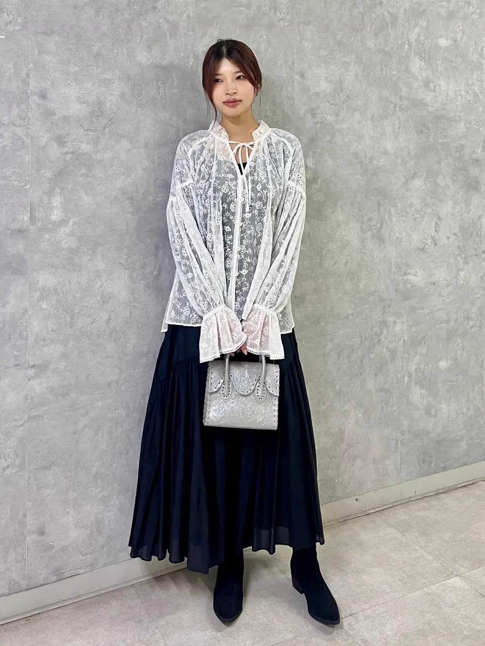 GRACE CONTINENTAL NORIA コーディネート画像