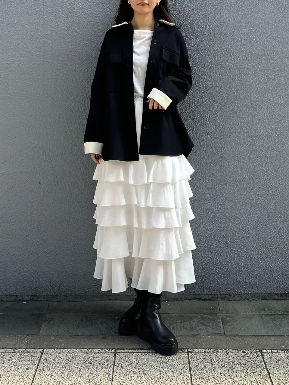 GRACE CONTINENTAL 加藤   恵理奈 コーディネート画像