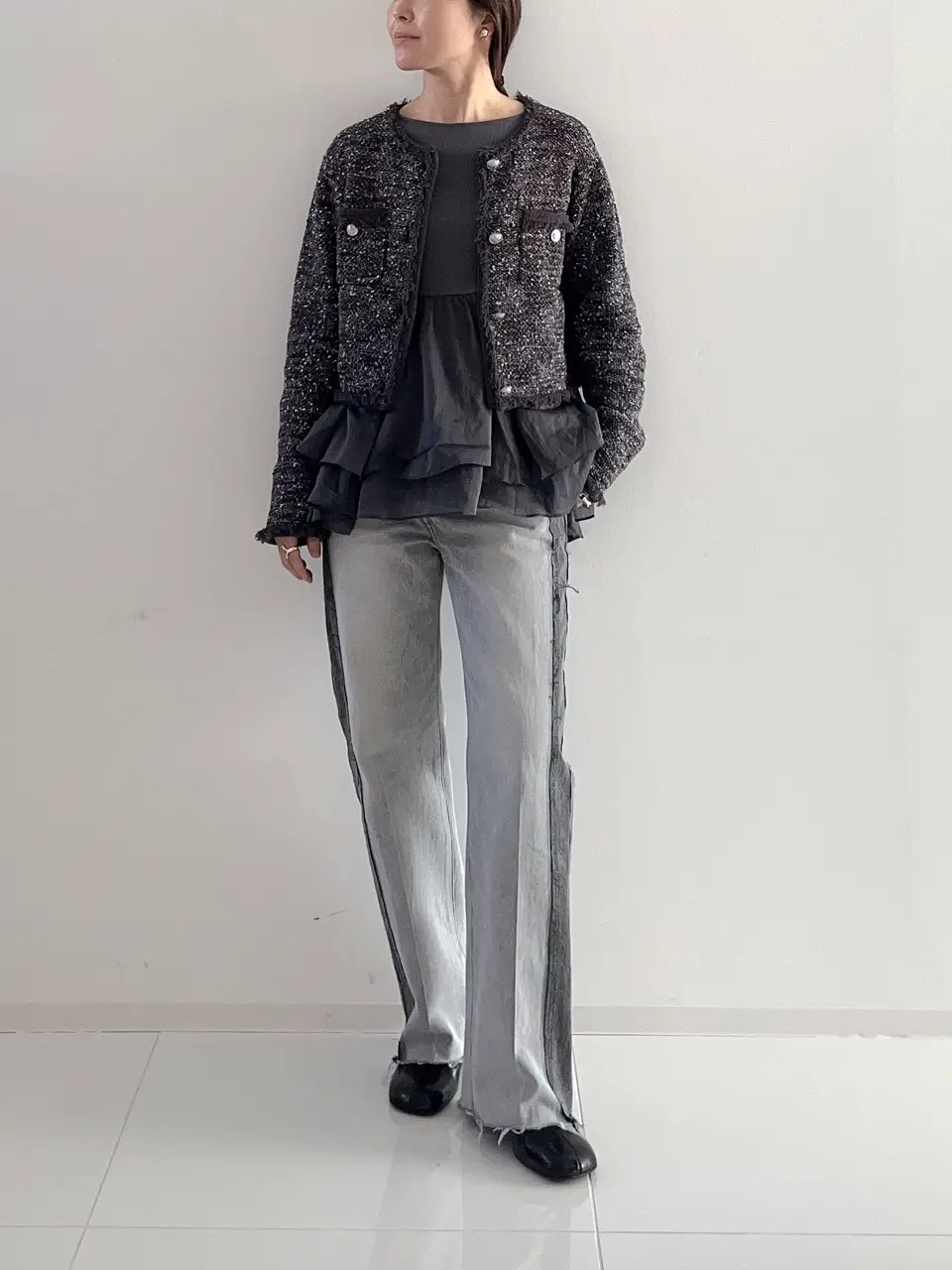  古川温子 コーディネート画像