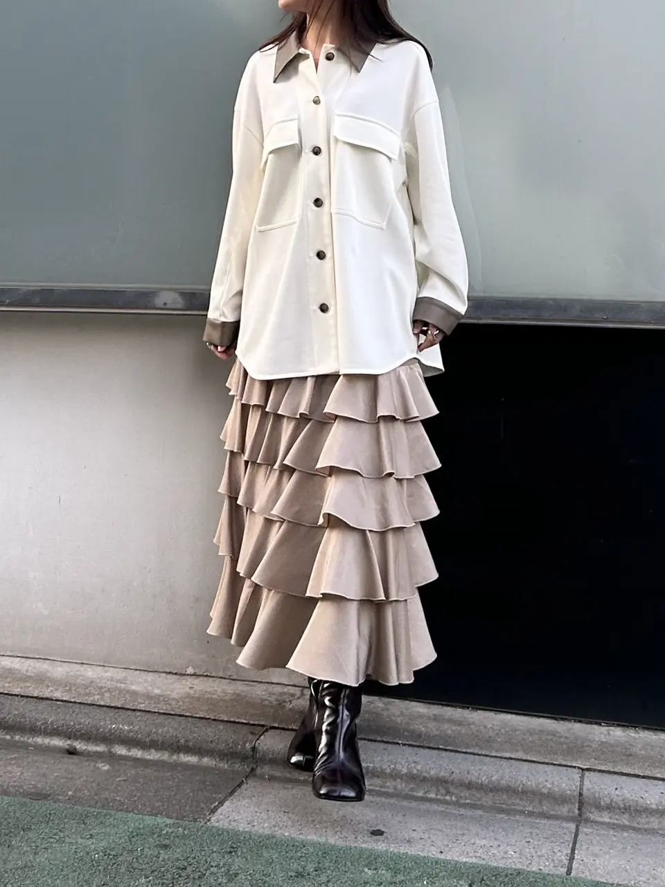  古川温子 コーディネート画像