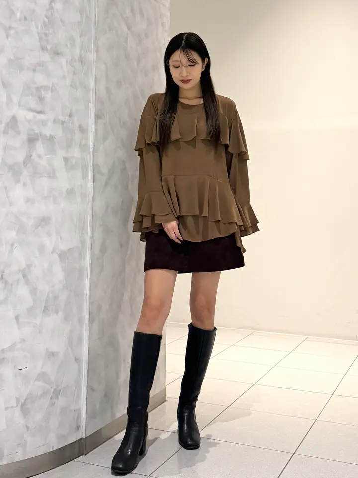 GRACE CONTINENTAL 桃子 コーディネート画像