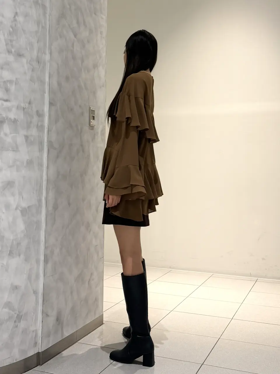 GRACE CONTINENTAL 桃子 コーディネート画像