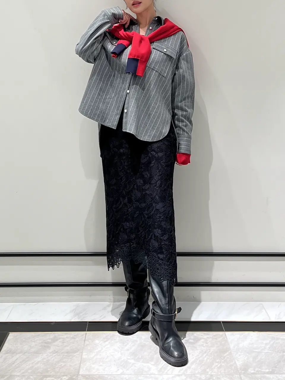 GRACE CONTINENTAL A.Kameyama コーディネート画像