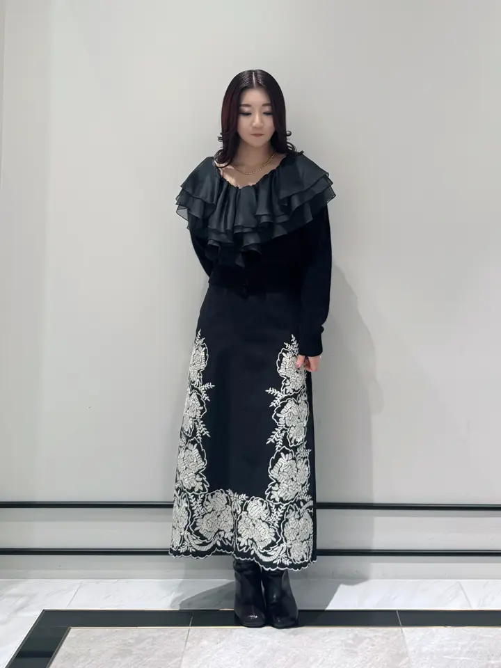 GRACE CONTINENTAL MOMOKO コーディネート画像