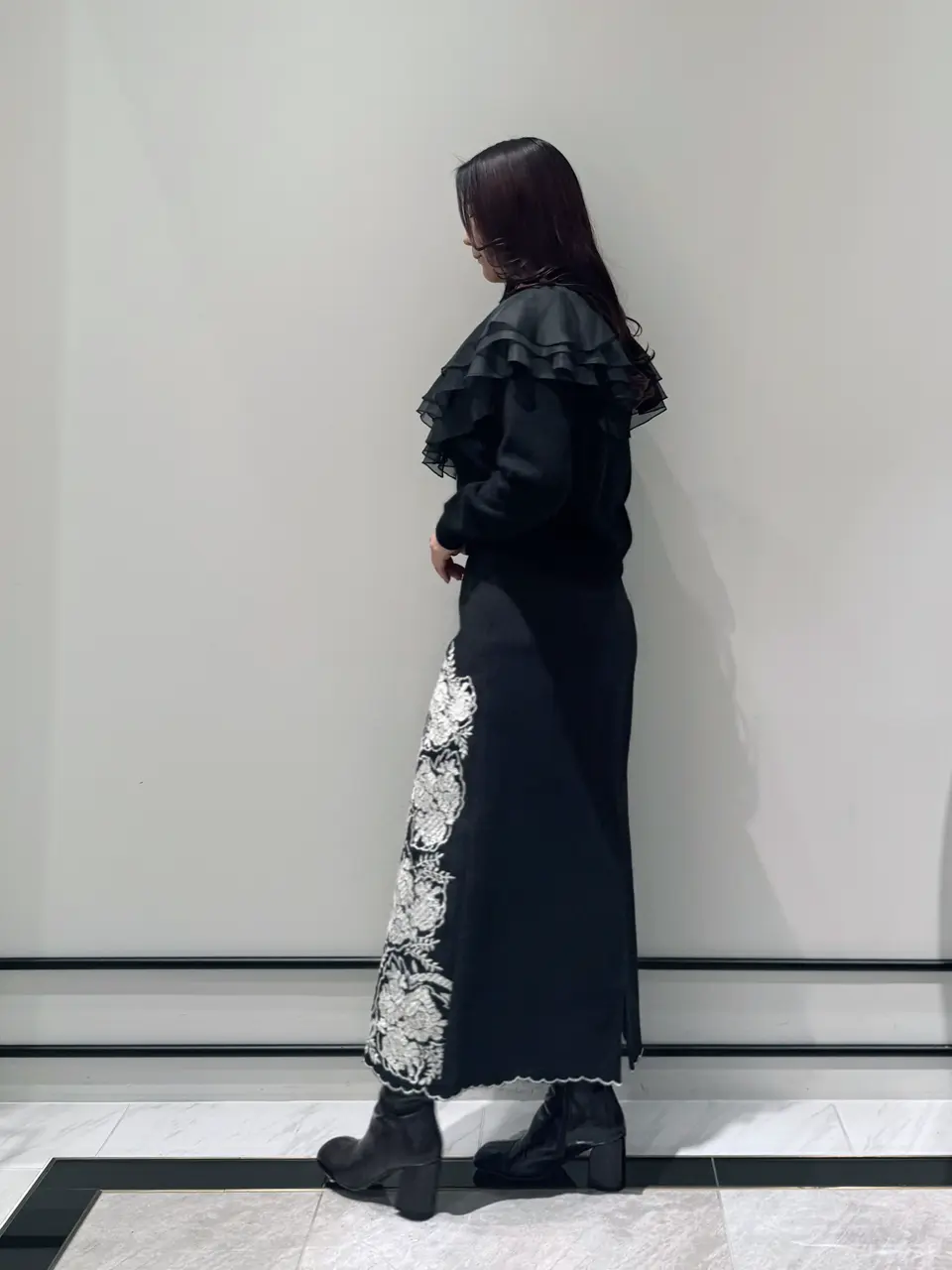 GRACE CONTINENTAL MOMOKO コーディネート画像