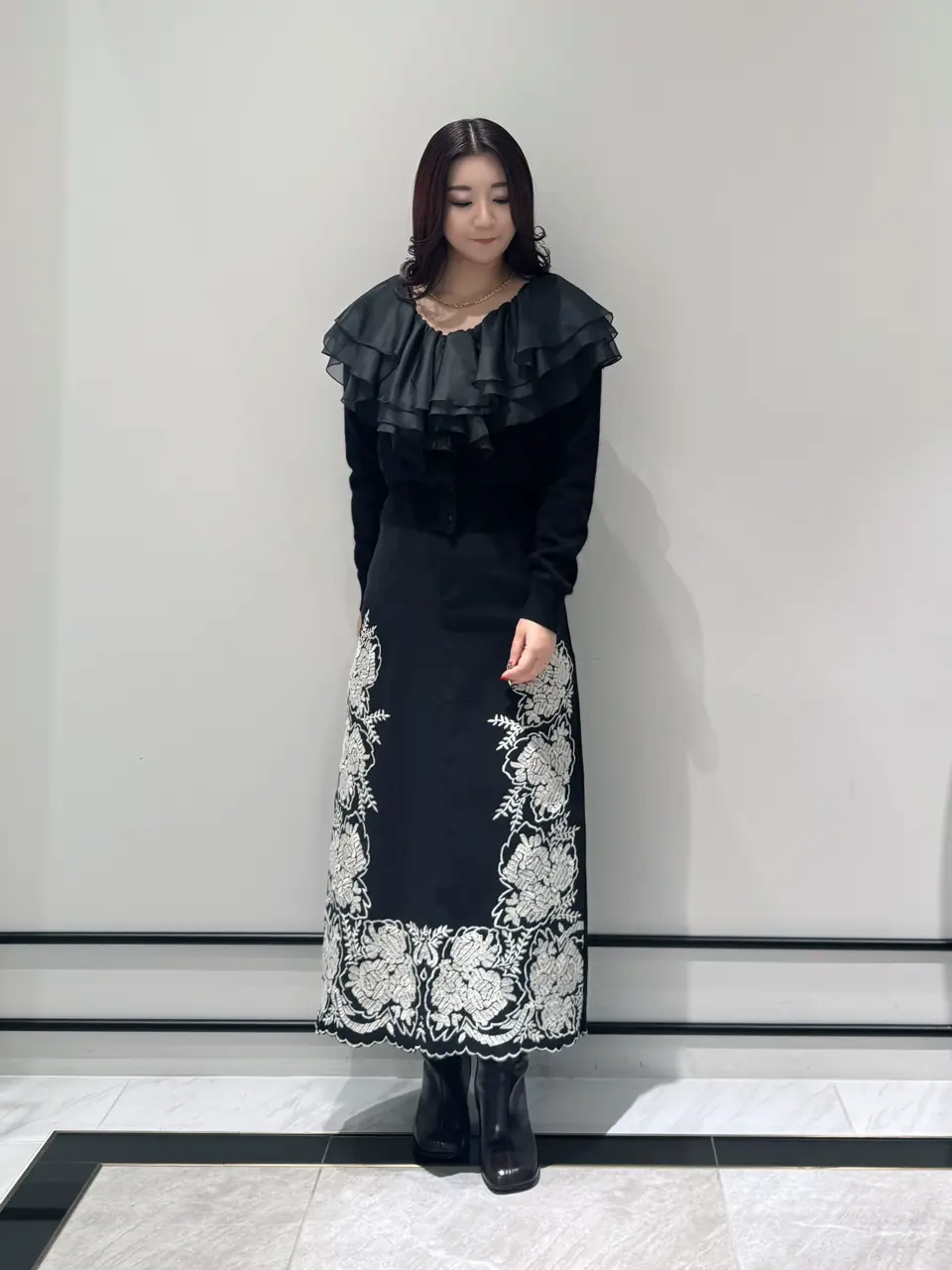 GRACE CONTINENTAL MOMOKO コーディネート画像