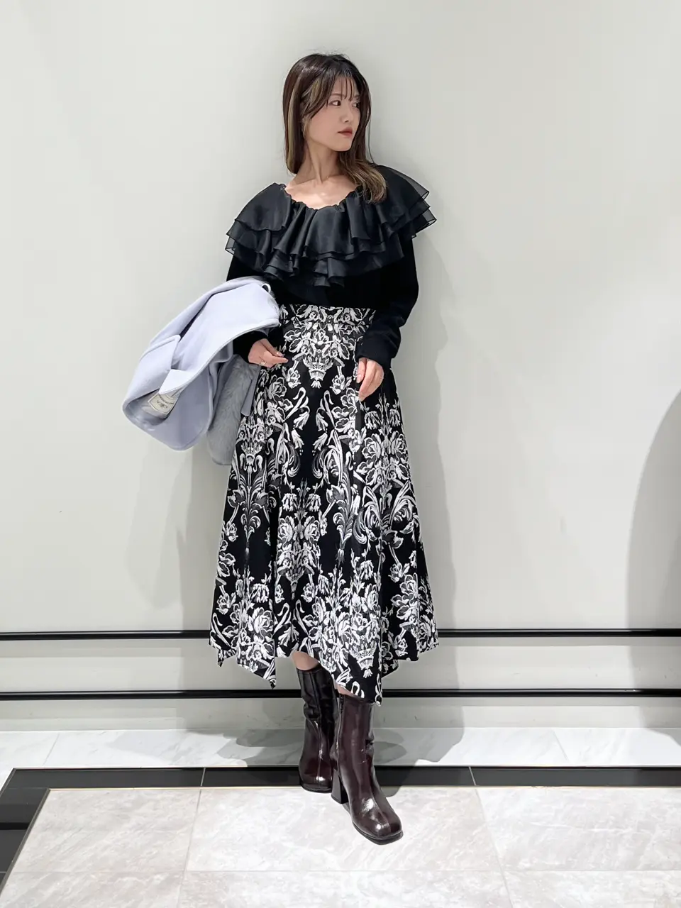 GRACE CONTINENTAL A.Kameyama コーディネート画像